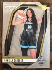 2024 WNBA Panini Prizm KAMILLA CARDOSO #149 Chrome Rookie Card Chicago Sky RC