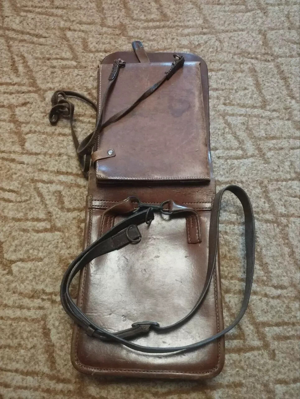 USSR Field Military Document Map Case M32, 1932, WW2, RKKA, with documents — image 2