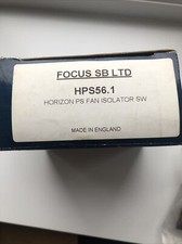 Focus Sb Fan Isolator Polished Steel HPS56.1