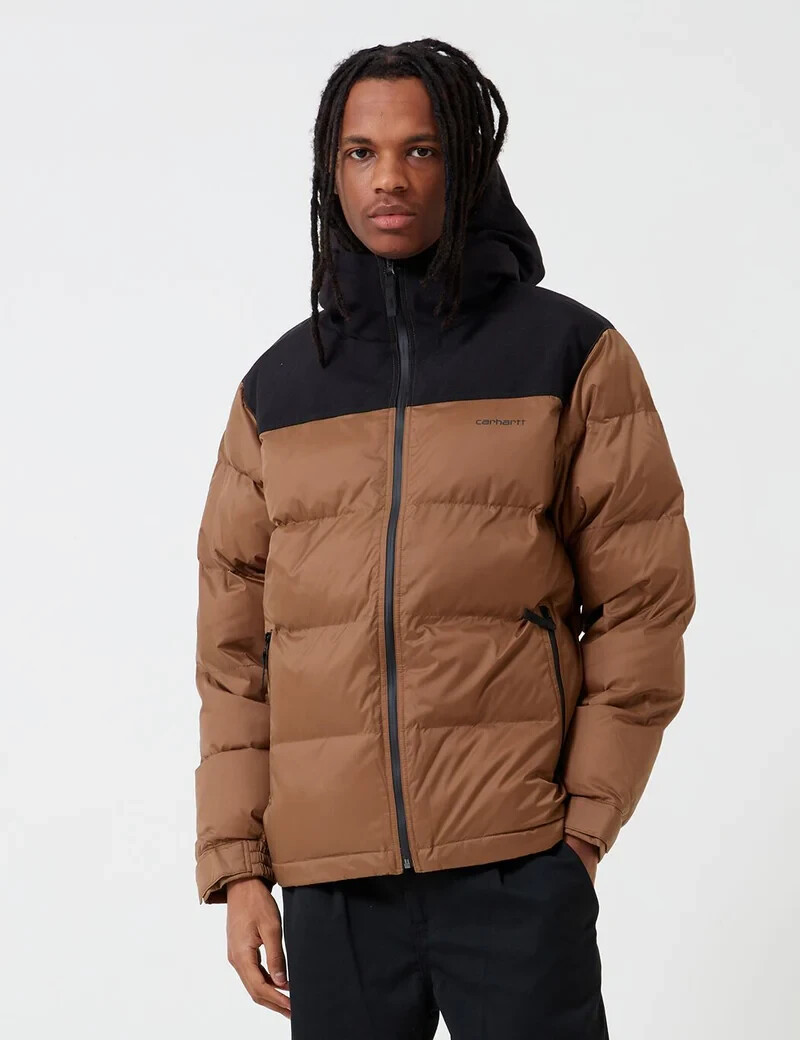 Carhartt Larsen Jacket XL (more like a XXL ) Hamilton Brown