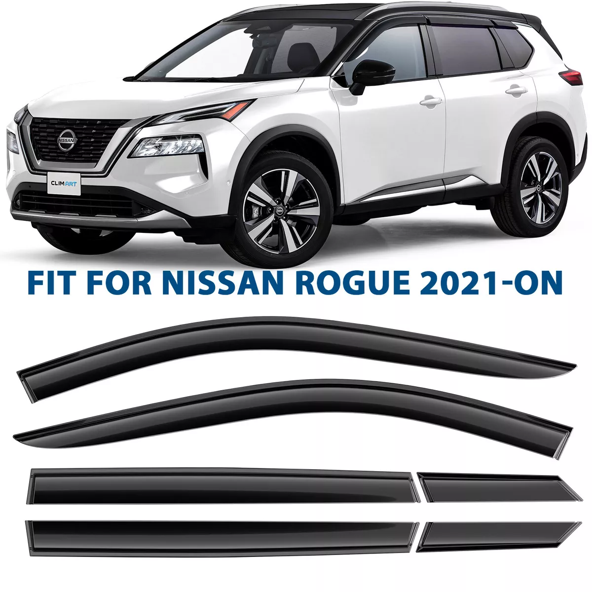 Rain guards for cheap 2021 nissan rogue