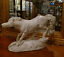 Miniaturansicht 6  - Gerhard Dickmeis,Pferde Skulptur,Keramik,weiss glasiert, Flehmendes Pferd,70 cm