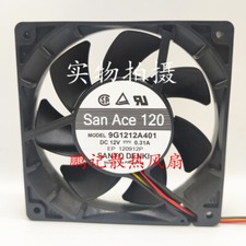 Sanyo 9G1212A401 FAN 120X25MM 12VDC 0.31A high air volume cooling fan