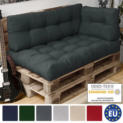 BEAUTISSU Palettenkissen Sitzkissen Palettenpolster Rückenkissen Palettensofa Sofa Polster