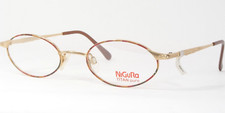 Vintage NiGuRa N 0136 B Gold Multicolor UNIQUE RARE EYEGLASSES 50-21-135 NOTES 