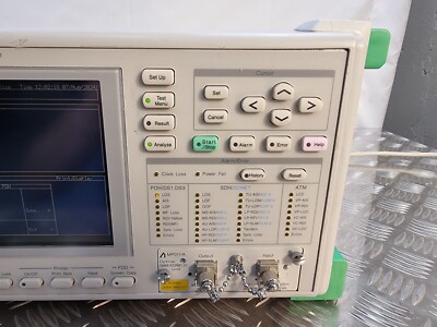 その他 MP1570A SONET/SDH/PDH/ATM Analyzer Anritsu SONET/SDH/PDH/ATM Analyzer - MP1570A w/Warranty | eBay