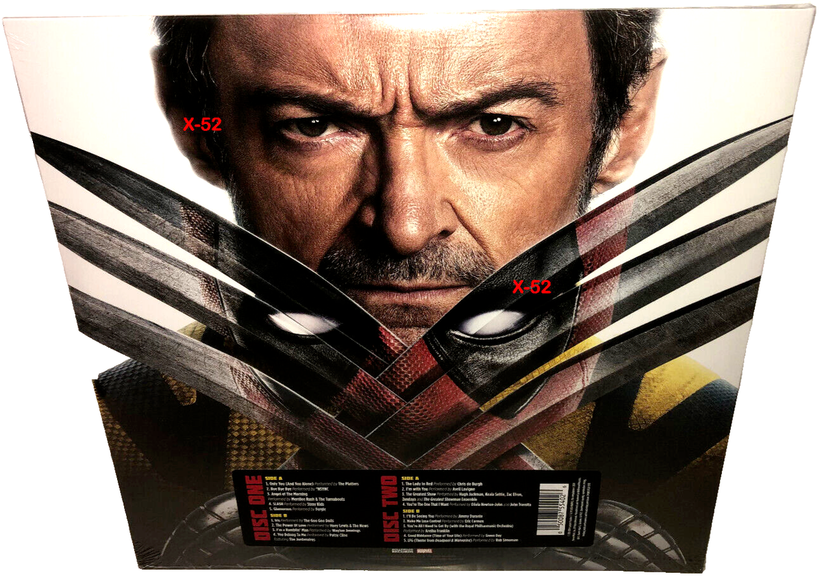 Deadpool and Wolverine Vinyl LP soundtrack Target Exclus Yellow