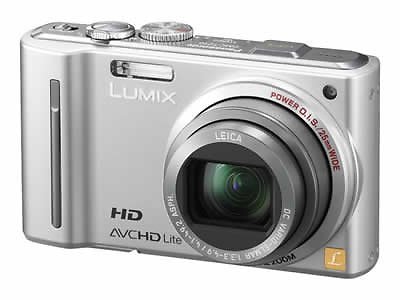 Panasonic LUMIX TZ10 シルバー　箱付　美品☆ Panasonic Digital Camera Lumix Silver DMC-TZ10-S Japanese