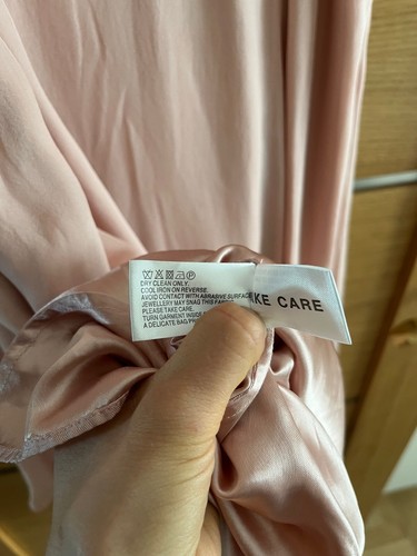 coast women's summer dress drape Aline no sleeve Pink 100%SI sz UK14 Large - 第 7/12 張圖片