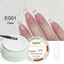 CANNI® UV Builder Cream  Extension Gel Nude Pink White Nails Functional Gel 28g