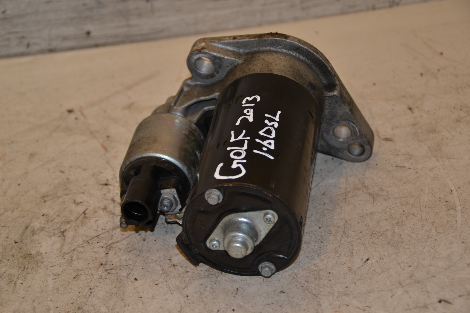 VW Golf Starter Motor 02Z911023N Golf Mk6 1.6 Diesel Manual Starter