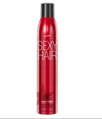 SexyHair Big Root Pump Volumizing Spray Mousse - 10oz NEW - Humidity Resistance