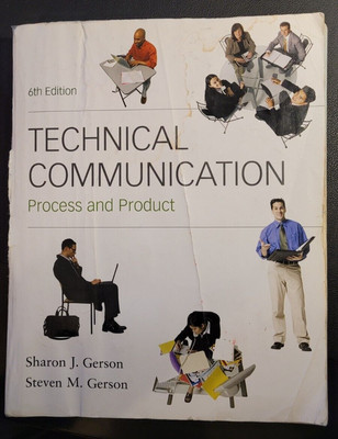 Technical Communication : Process and Product - 6th edition