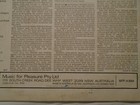 LP Walt Disney Jungle Book & Animal Songs Album Children MFP-A 8004 Australia — photo 4