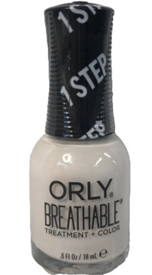 Orly Breathable Treatment + Color Nail Polish - 20908 Barely There Sealed