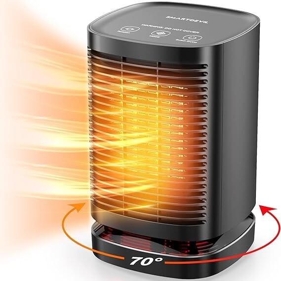 Space Heater Portable Electric Heater, 1500W/800W PT-image