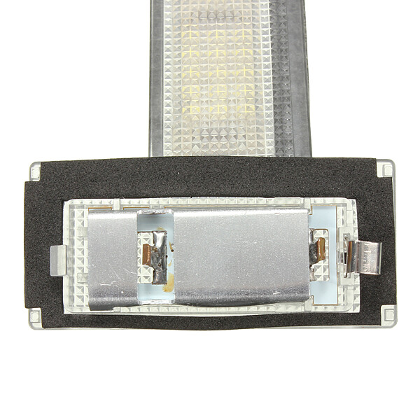 Lámpara De Matrícula LED 6000K Para Mini R50, R52, R53 - 18 LEDs, 12V, Color Blanco Frío, Fácil Instalación