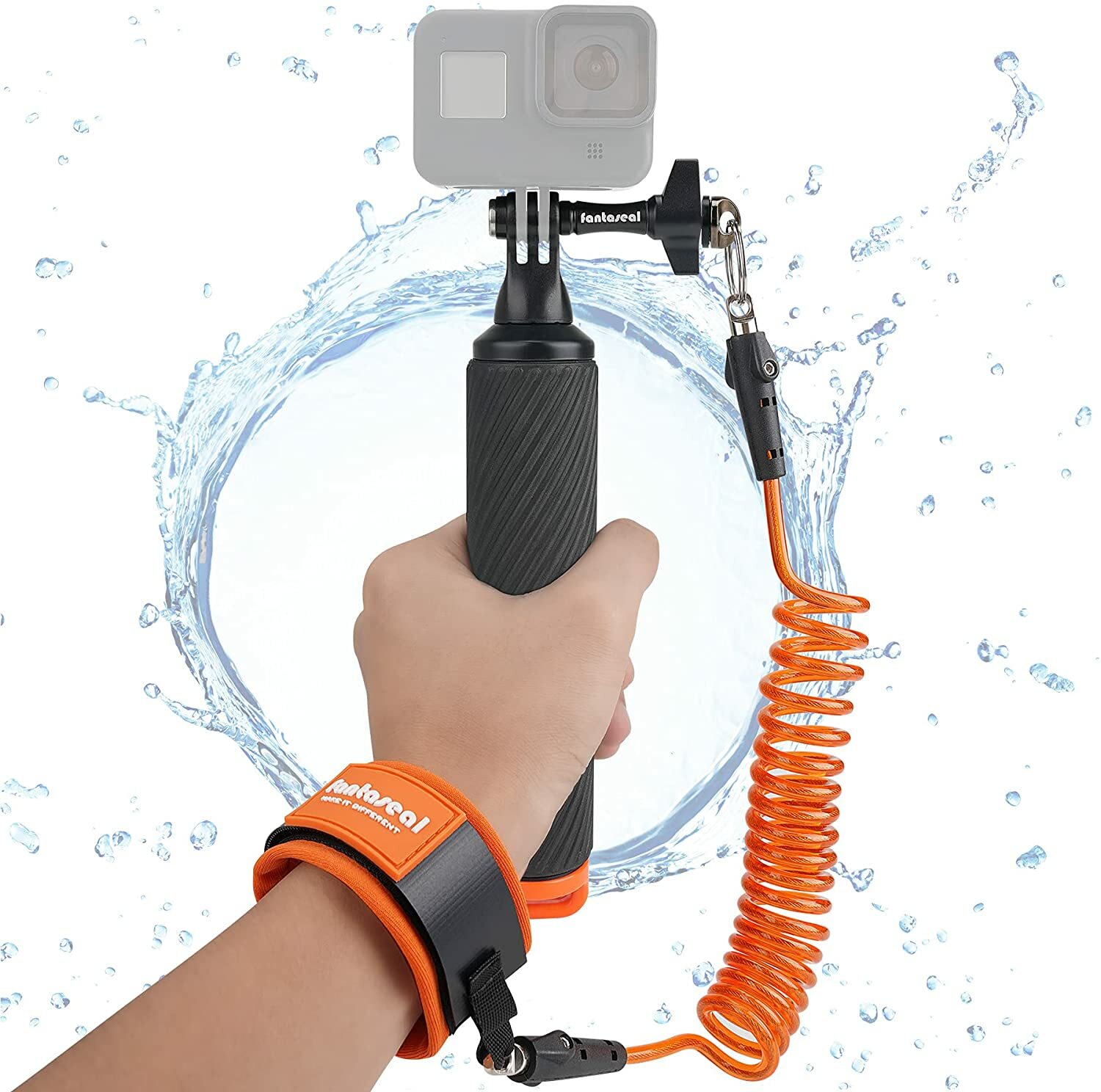 Poignée flottante GoPro pour éviter de couler votre caméra en sport aquatique