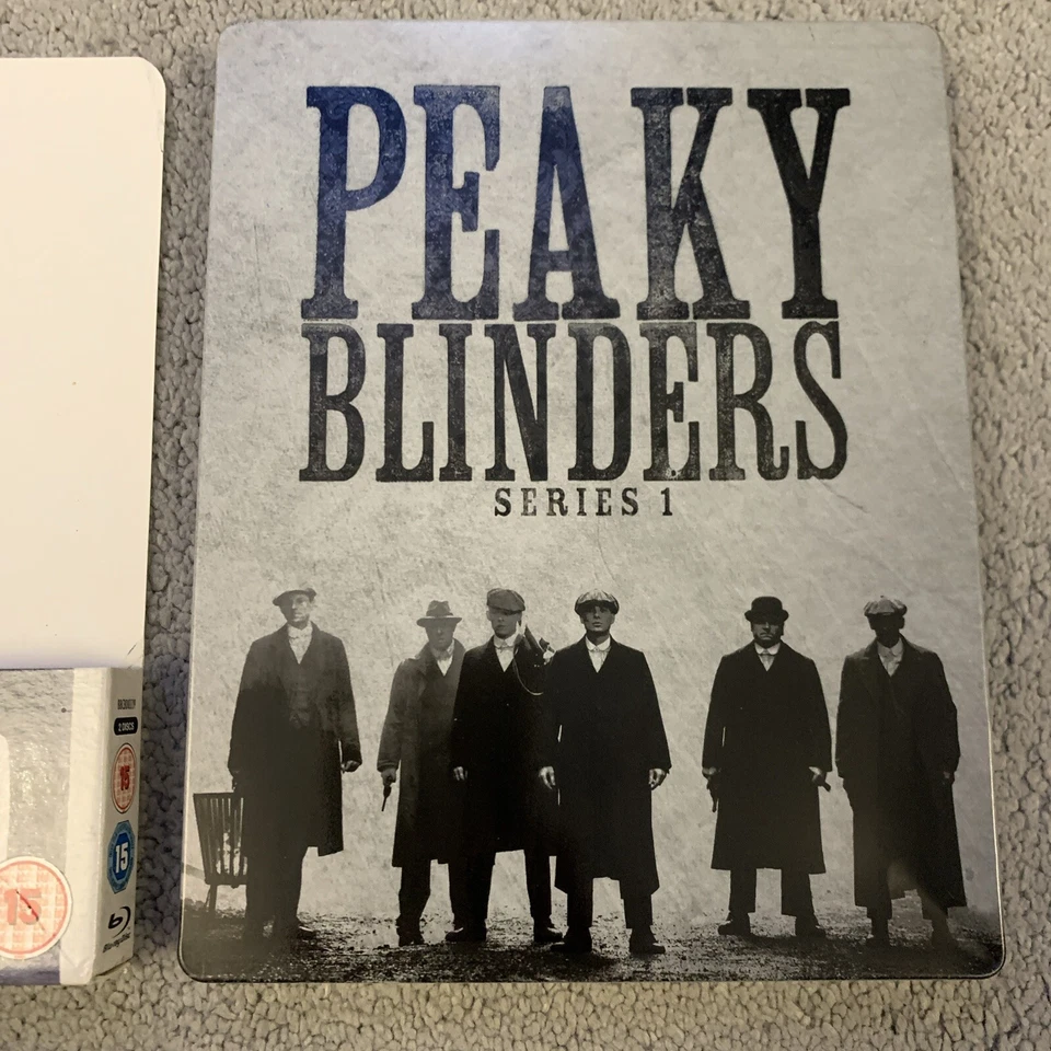 PEAKY BLINDERS : SERIES 1 - UK EXCLUSIVE BLU RAY STEELBOOK  - Case Damage - Image 3 of 4
