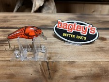 Vintage Bagley True Life All Brass KB2 Square-Bill Color TDC2 Bass Fishing Lure