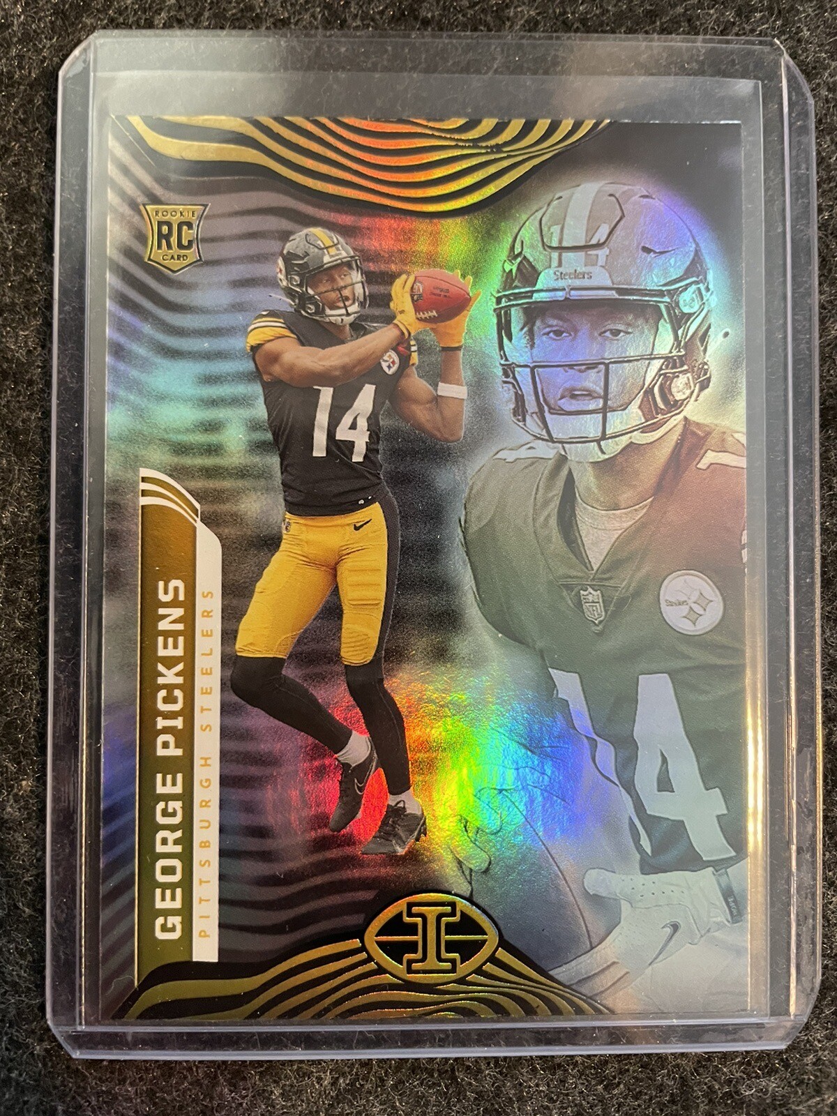 2022 Panini Illusions George Pickens RC #66 Pittsburgh Steelers