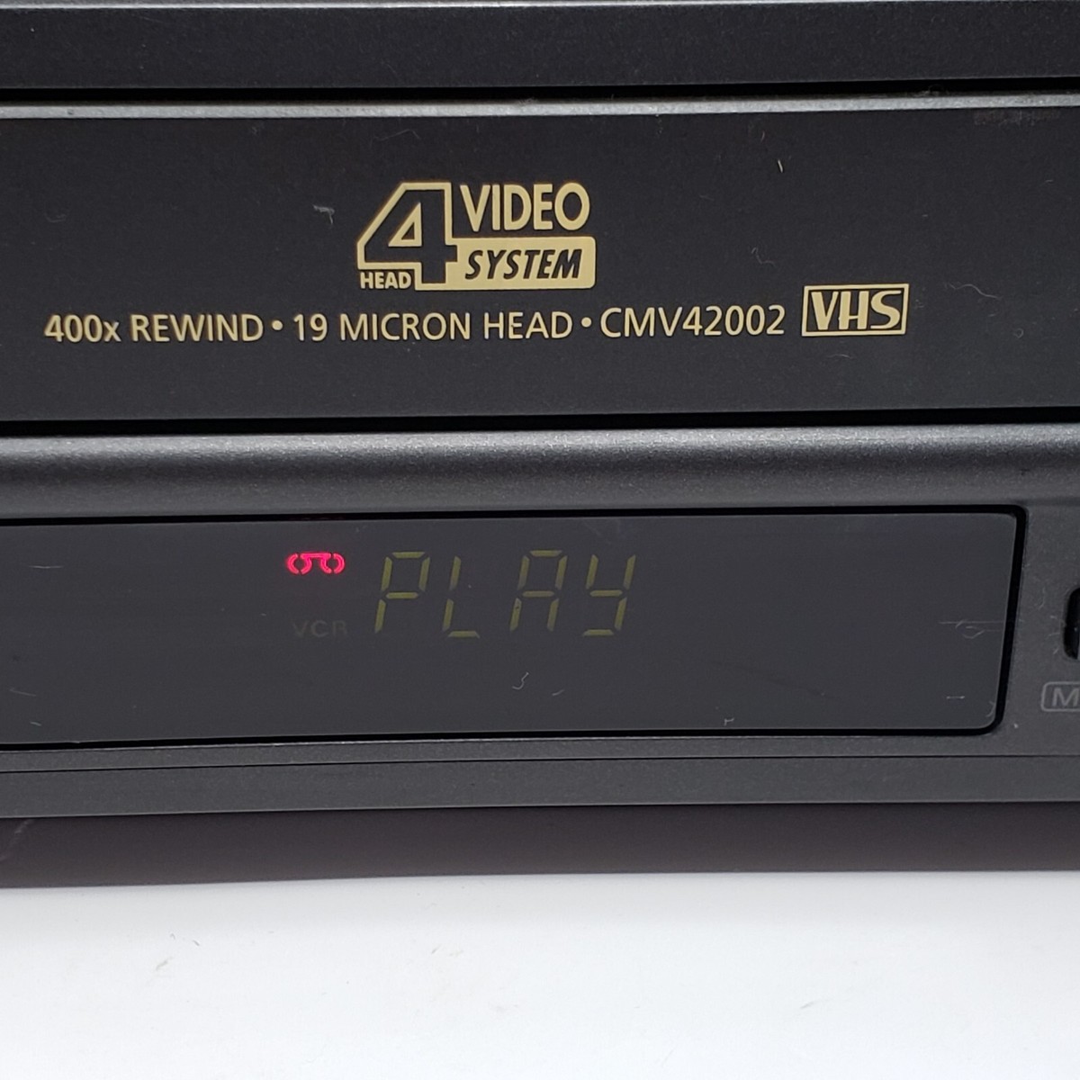 Curtis Mathes VCR 4 Head CMV42002 VHS Player NO Remote - 100