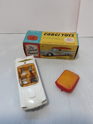 Corgi Toys 430 Ford Thunderbird Bermuda Taxi. Boxed | eBay UK