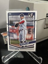 2023 Donruss Baseball Rated Prospect Base #81 Brooks Lee - Minnesota Twins   . 