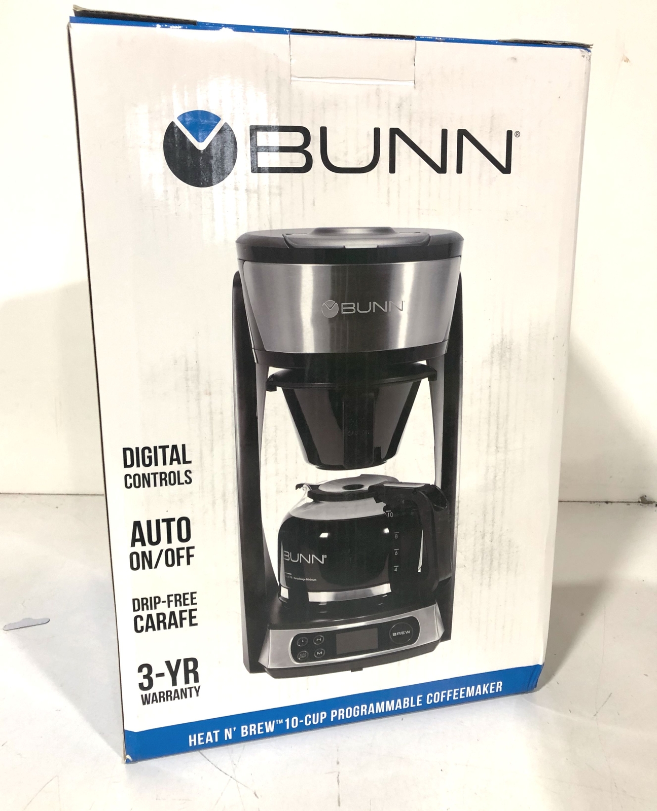 Bunn 10 Cup Heat N' Brew Programmable Coffee Maker New eBay