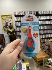 Fisher-Price Brush Buddies Toddler Toothbrush With Teething Ring     