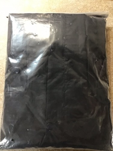 Foul Weather Gear FWG 2 Piece Black Rain Jacket w/Pants Size Medium NWT - Picture 4 of 9