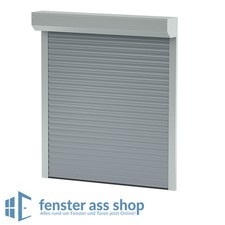 Alu Rolltor 77 Lamelle Rolltore Garagentor Kompletttor mit Motor 3 x 3m 