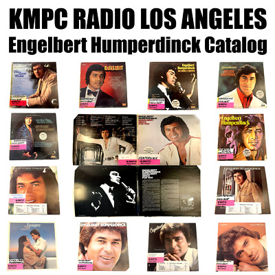 Kmpc Engelbert Humperdinck Vinyl Lot - KMPC Radio Los Angeles PROMOTIONAL ...