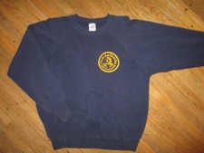 vtg 80s 90s DEVILS LAKE YACHT CLUB SWEATSHIRT Crew Neck Boating Sailing XL