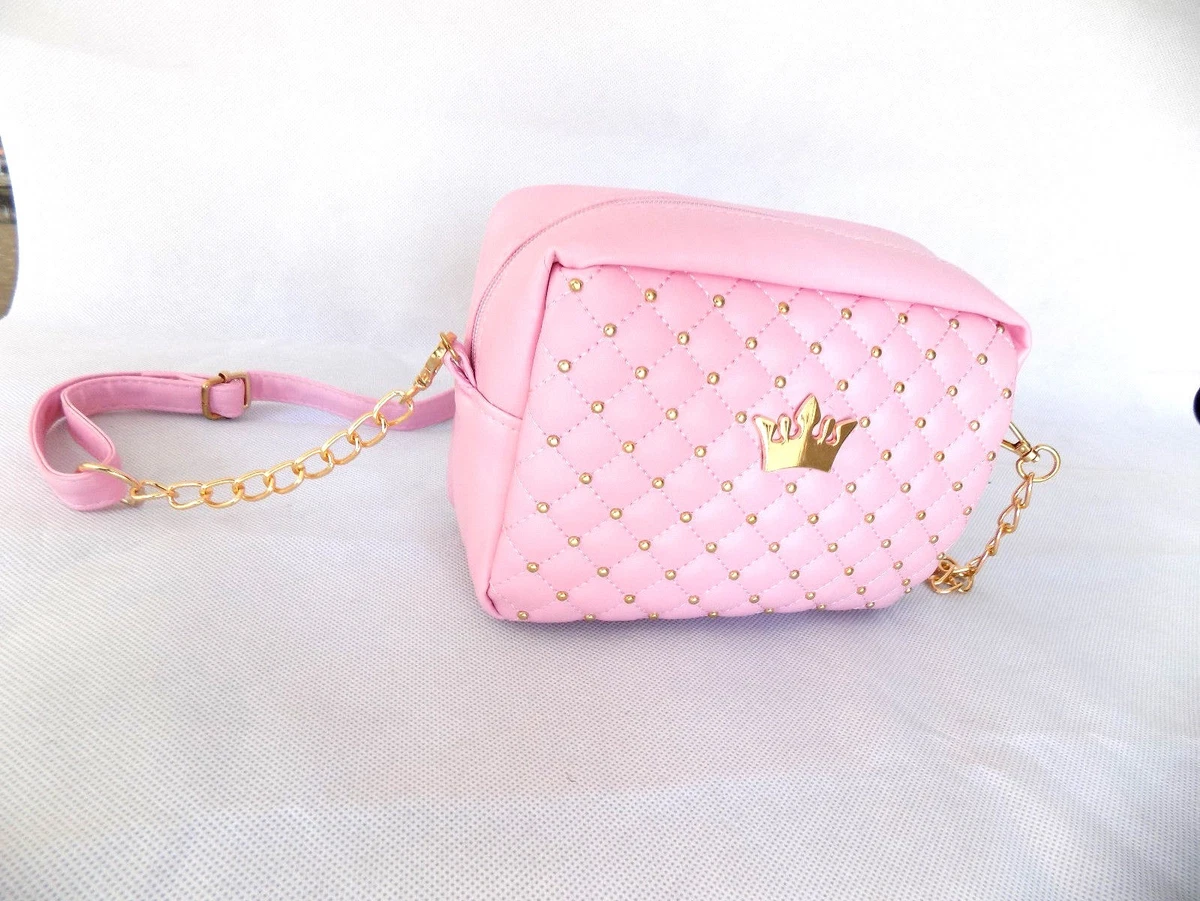 pink crossbody bag