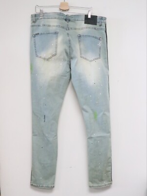 【SCENERITY】Dying Color Denim Pants Dying Color Denim Pants - SCENERITY | 60% - Asian Fashion