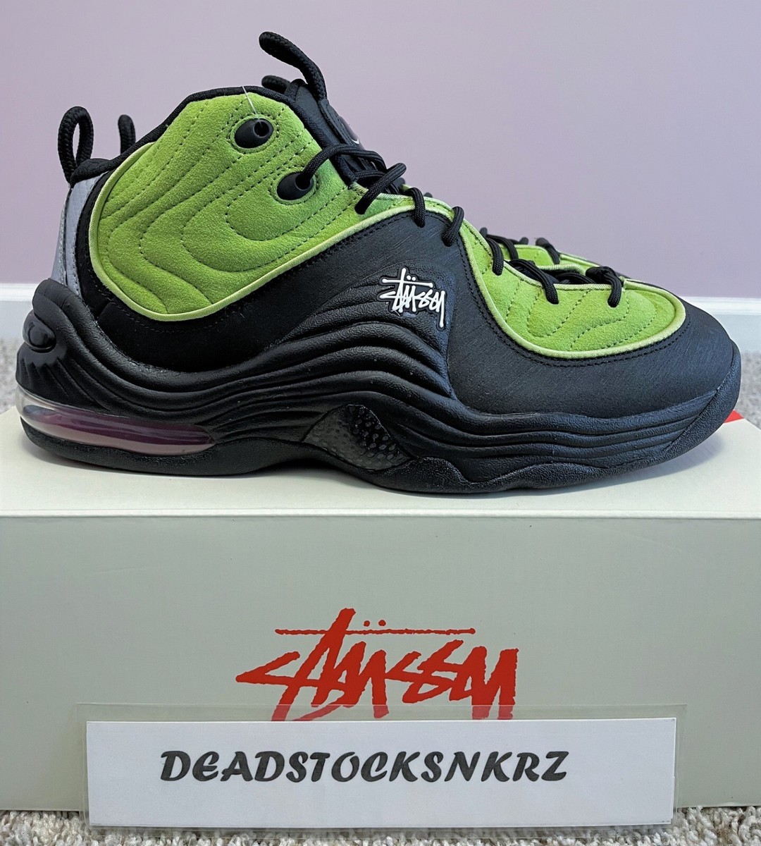 Nike Air Penny 2 X Stussy Vivid Green Black DX6933 300 Men