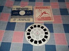 ksm. gaf View-Master FT-25 Rudolph the Red-Nosed Reindeer Booklet Reel