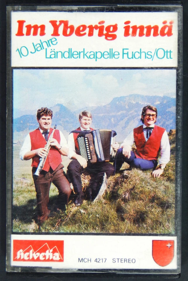 LOT OF 3 SWISS FOLKLORE MUSIC CASSETTE TAPES 1980s IM YBERIG INNA URCHIG RASSIG Foto 2 de 4