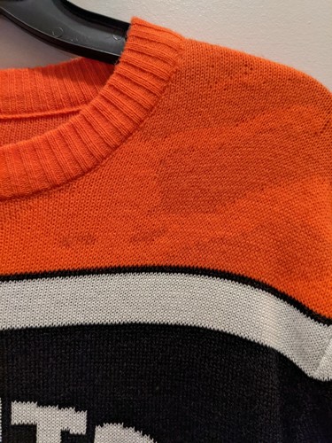 San Francisco Giants Men's Small Orange And Black MLB Sweater NWT - Picture 4 of 10