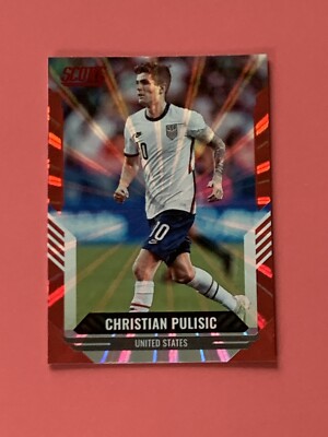 スポーツ選手 Panini 21/22 christian pulisic 2021-22 Panini Score FIFA - Christian Pulisic #44 Orange