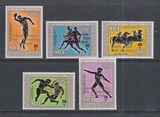 Niue Mint MNH 1984 Modern Olympic Games Gold Medal Winners Discus Boxing Javelin