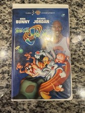Space Jam VHS Clamshell Case 1997 Warner Bros. 16400 Michael Jordan Bugs Bunny