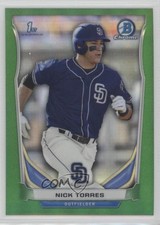 2014 Bowman Draft Chrome Green Refractor 36/150 Nick Torres #CDP112 6u5