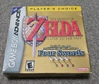 Legend of Zelda: Link to the Past Four Swords GBA COMPLETE CIB - Tested Working