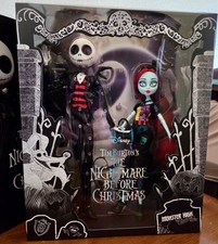 Monster High Skullector The Nightmare Before Christmas Jack & Sally Dolls HNF99