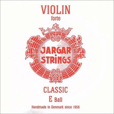 Jargar Violin E String - chromesteel: Thick/forte, ball end
