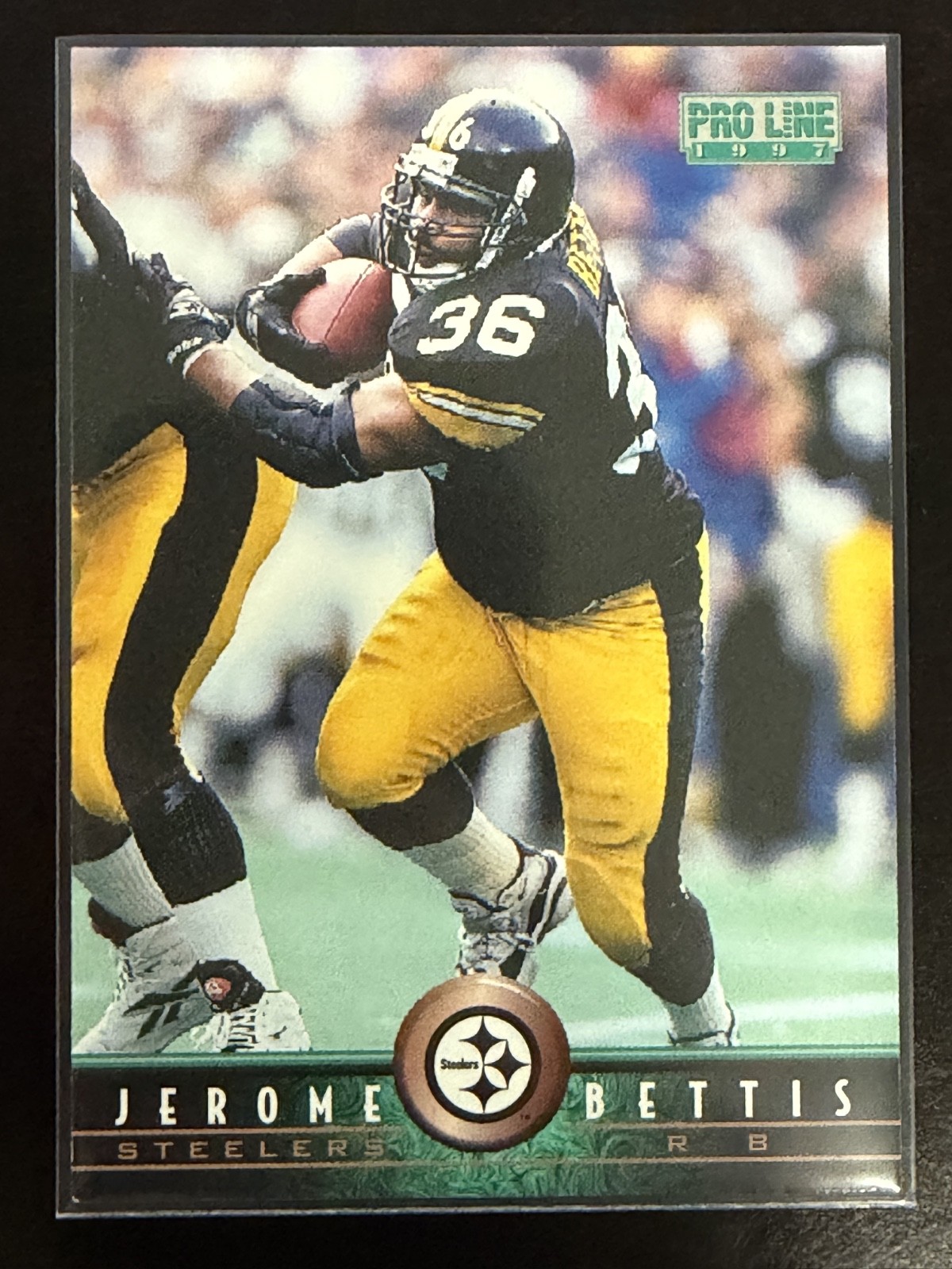 Jerome Bettis 1997 Pro Line #212 Pittsburgh Steelers HOF