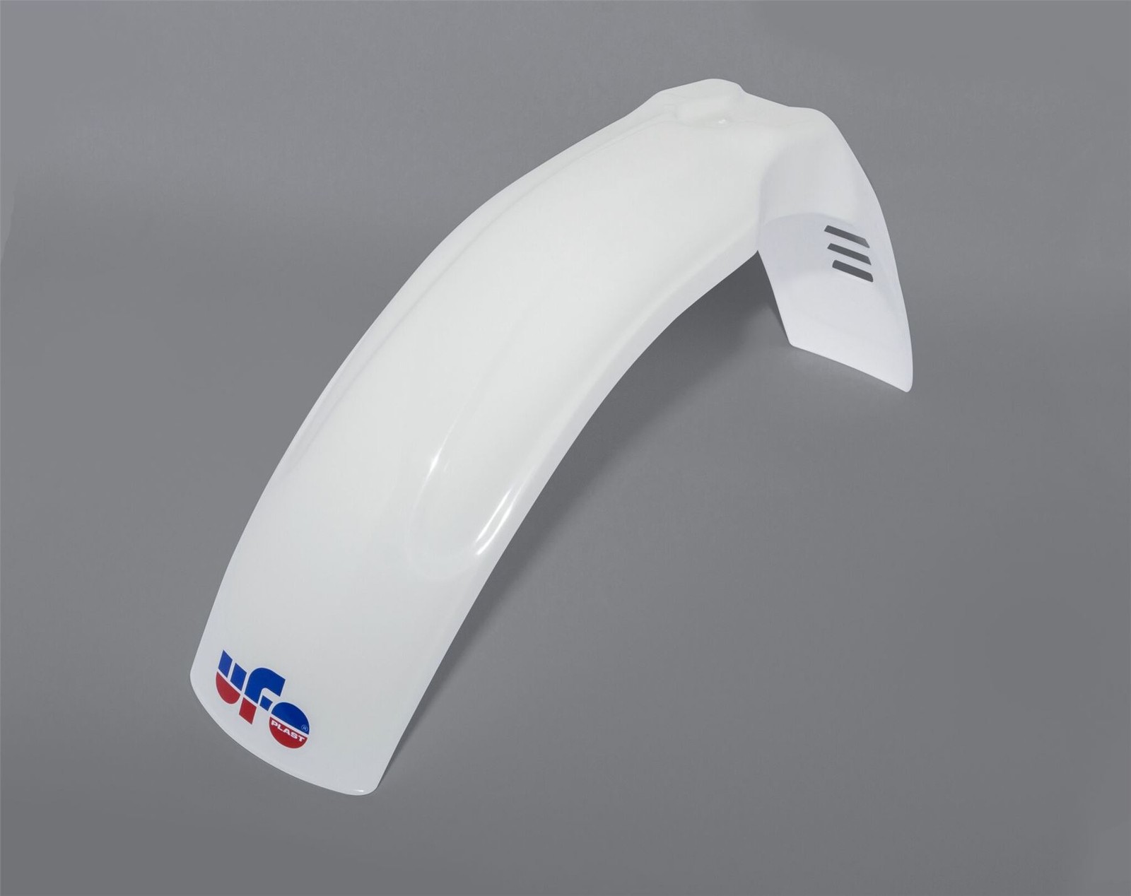 UFO Vintage Uni Front Fender For Mx/Enduro (78-83) White Me08005w