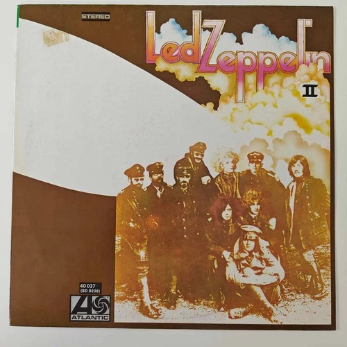 Led Zeppelin - Led Zeppelin II     Poland, 1990 cream/blue label